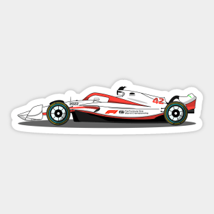 F1 2022 Official Car Sticker